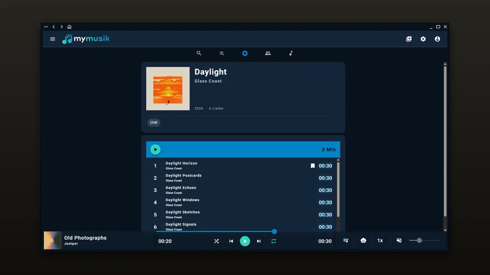 Ocean theme in dark mode
